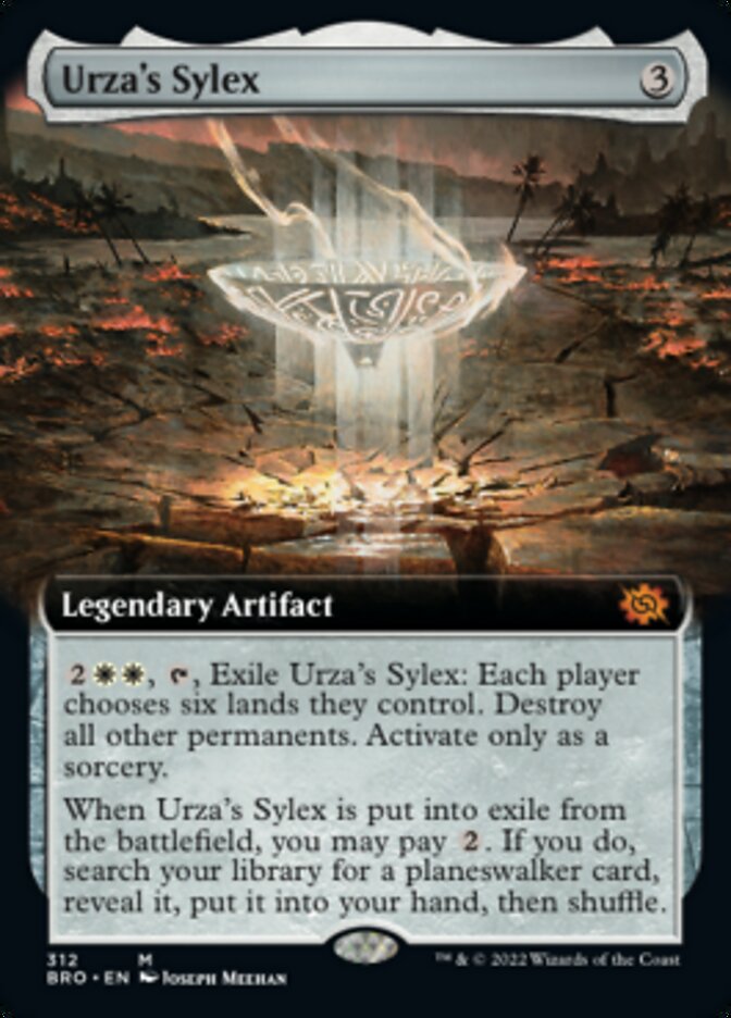 Urza's Sylex (Extended Art) [The Brothers' War] | Deep Dive Games St. Marys