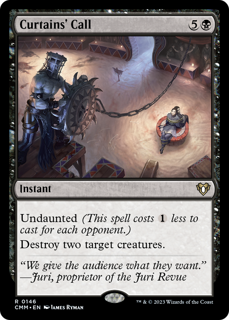 Curtains' Call [Commander Masters] | Deep Dive Games St. Marys
