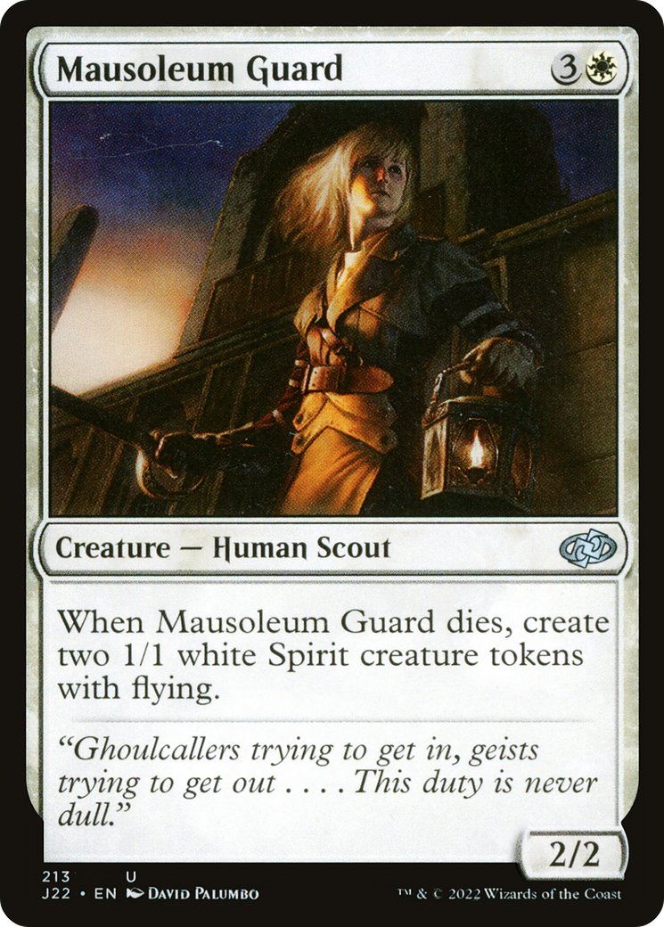Mausoleum Guard [Jumpstart 2022] | Deep Dive Games St. Marys