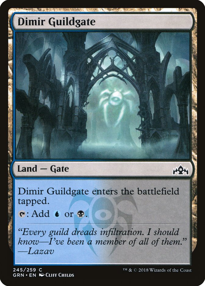 Dimir Guildgate (245/259) [Guilds of Ravnica] | Deep Dive Games St. Marys