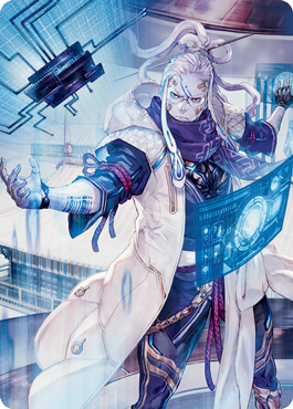 Tameshi, Reality Architect 2 Art Card [Kamigawa: Neon Dynasty Art Series] | Deep Dive Games St. Marys