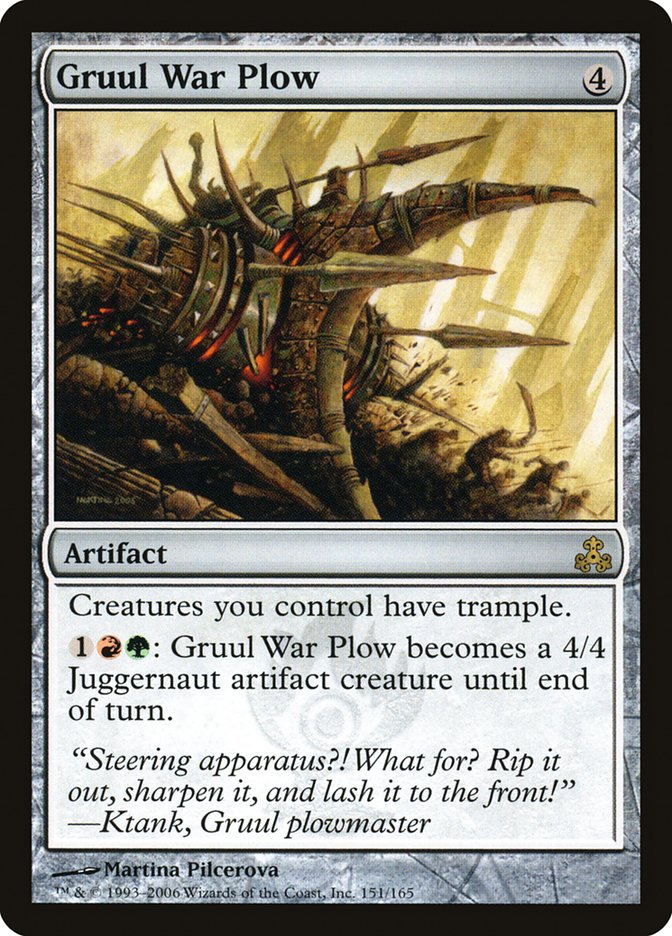 Gruul War Plow [Guildpact] | Deep Dive Games St. Marys