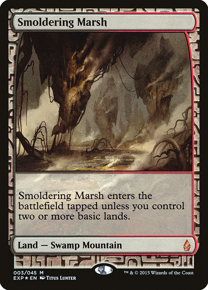 Smoldering Marsh [Zendikar Expeditions] | Deep Dive Games St. Marys