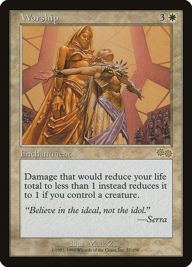 Worship [Urza's Saga] | Deep Dive Games St. Marys