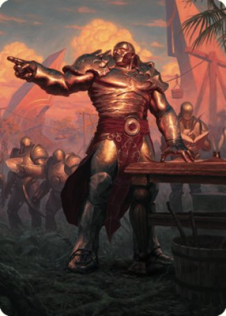 Karn, Living Legacy Art Card 1 [Dominaria United Art Series] | Deep Dive Games St. Marys