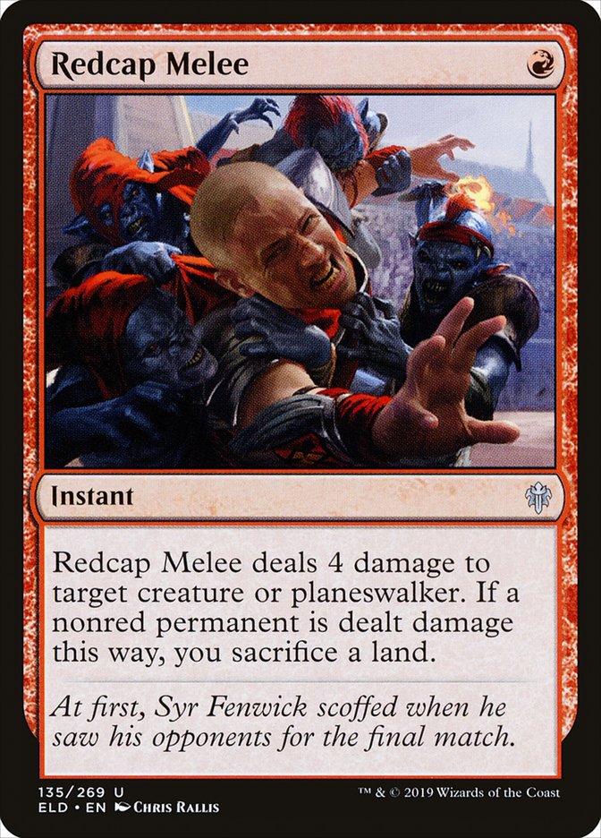 Redcap Melee [Throne of Eldraine] | Deep Dive Games St. Marys