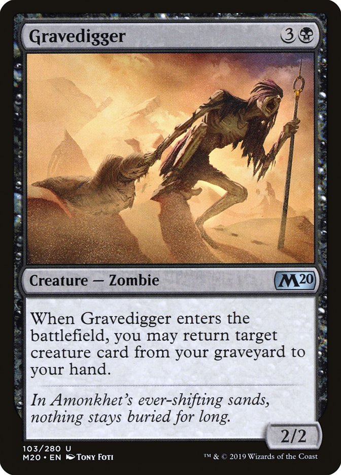 Gravedigger [Core Set 2020] | Deep Dive Games St. Marys