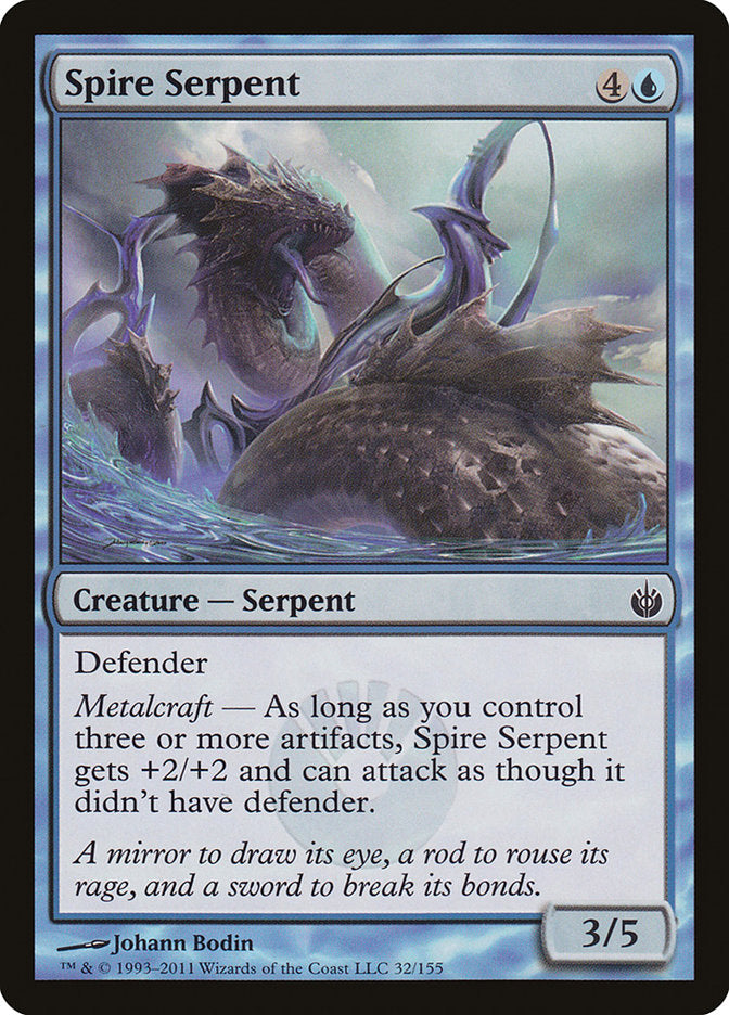 Spire Serpent [Mirrodin Besieged] | Deep Dive Games St. Marys