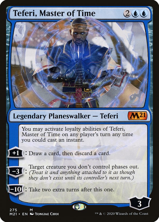 Teferi, Master of Time (275) [Core Set 2021] | Deep Dive Games St. Marys