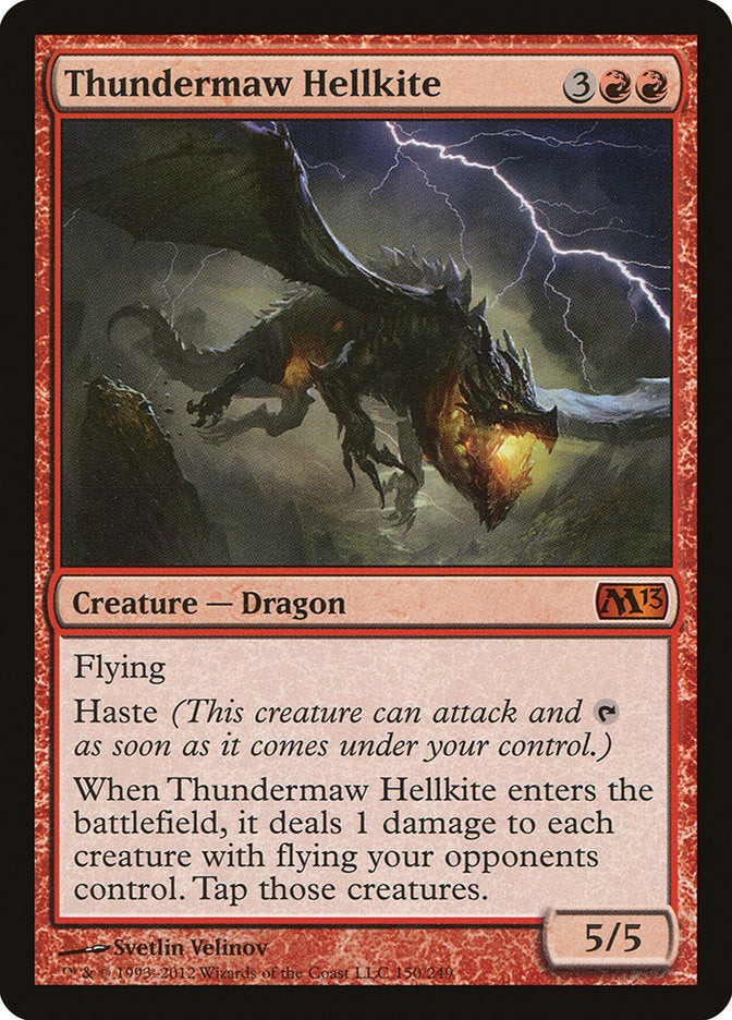 Thundermaw Hellkite [Magic 2013] | Deep Dive Games St. Marys