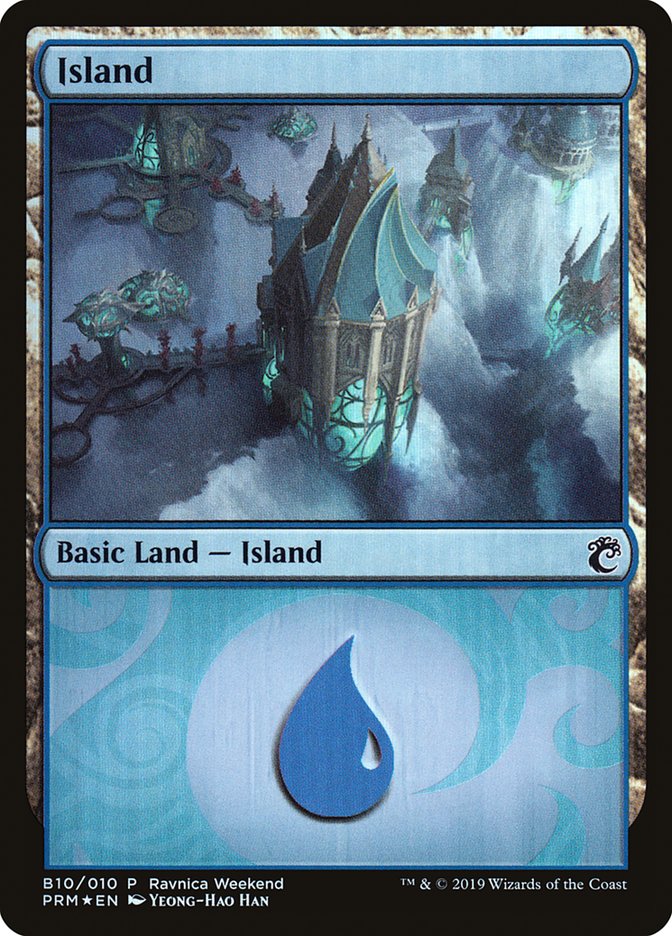 Island (B10) [Ravnica Allegiance Guild Kit] | Deep Dive Games St. Marys