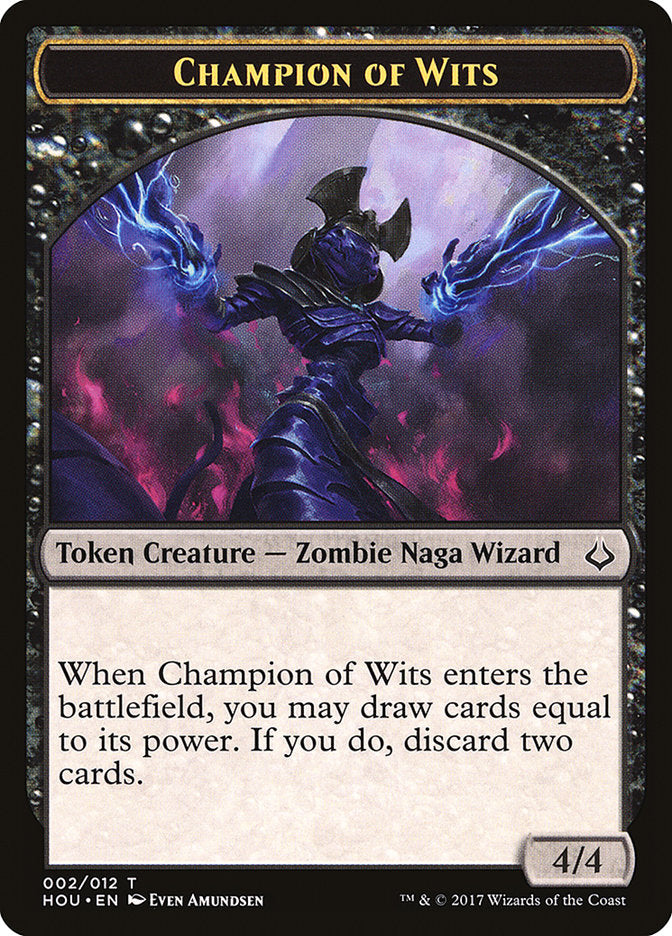 Champion of Wits Token [Hour of Devastation Tokens] | Deep Dive Games St. Marys