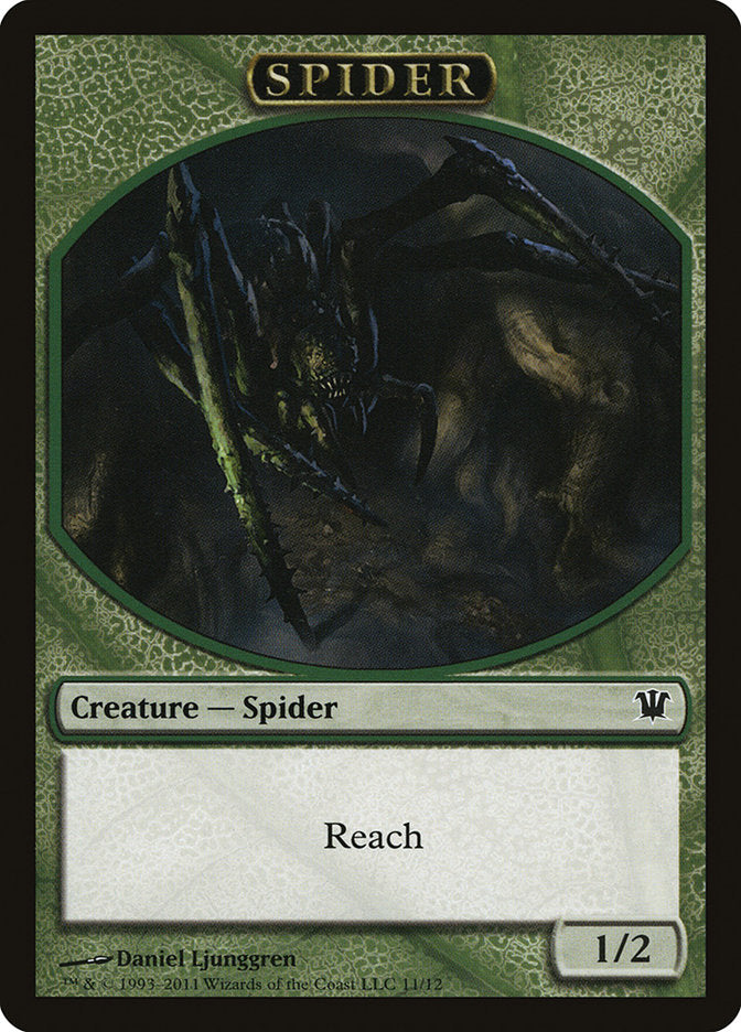 Spider Token [Innistrad Tokens] | Deep Dive Games St. Marys