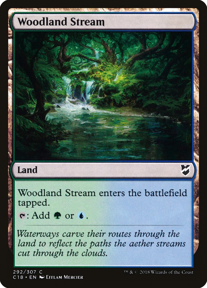 Woodland Stream [Commander 2018] | Deep Dive Games St. Marys