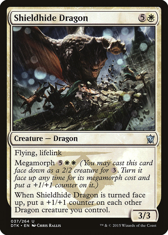 Shieldhide Dragon [Dragons of Tarkir] | Deep Dive Games St. Marys