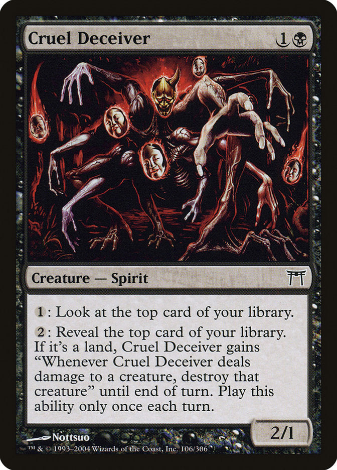Cruel Deceiver [Champions of Kamigawa] | Deep Dive Games St. Marys