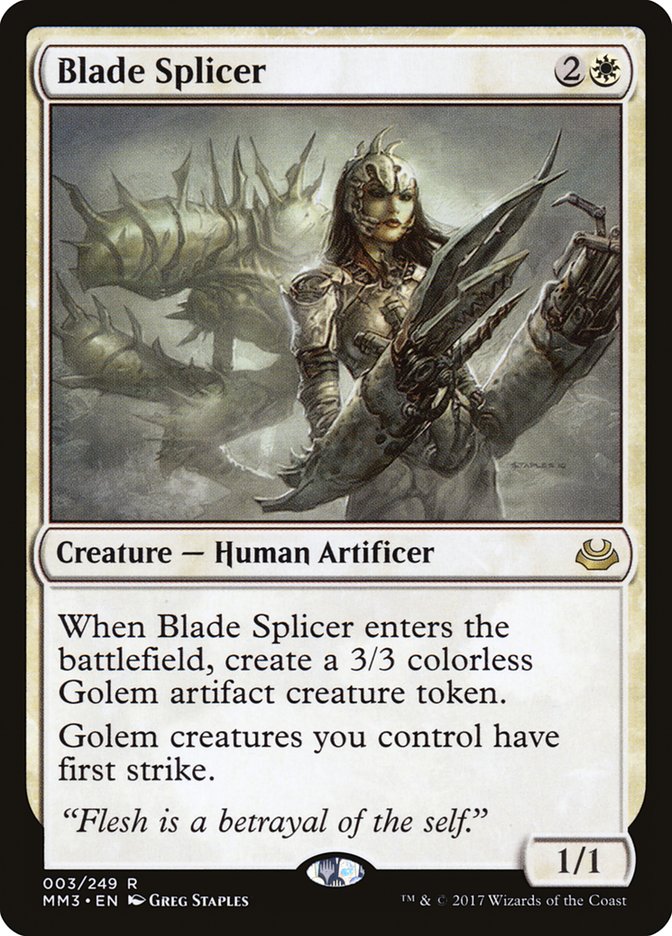 Blade Splicer [Modern Masters 2017] | Deep Dive Games St. Marys