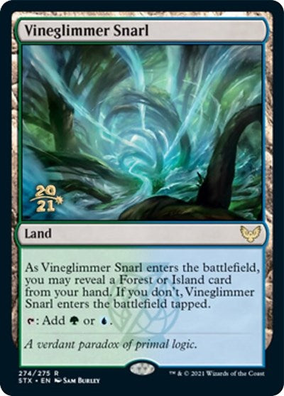 Vineglimmer Snarl [Strixhaven: School of Mages Prerelease Promos] | Deep Dive Games St. Marys