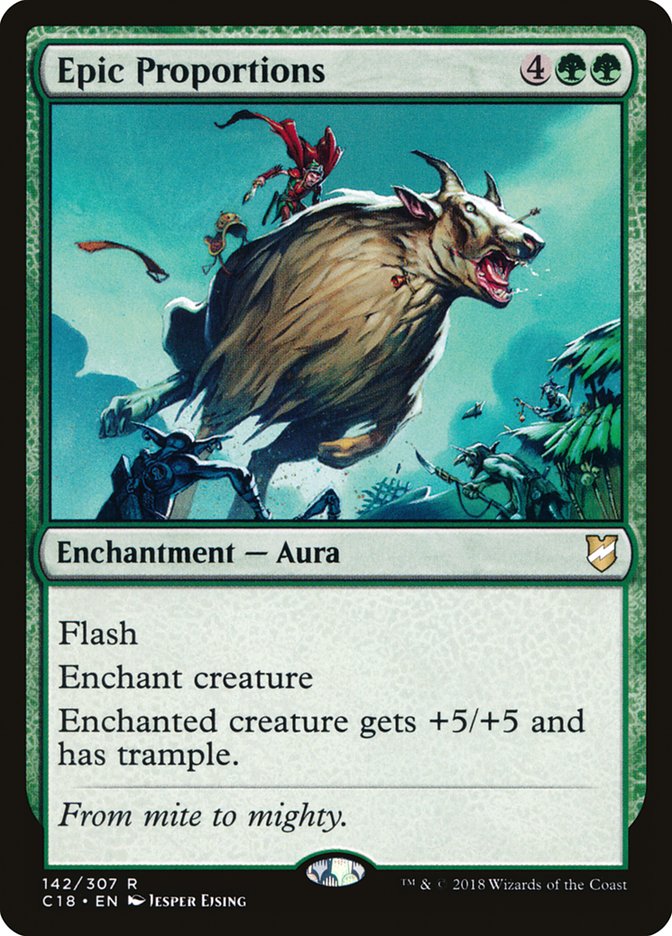 Epic Proportions [Commander 2018] | Deep Dive Games St. Marys