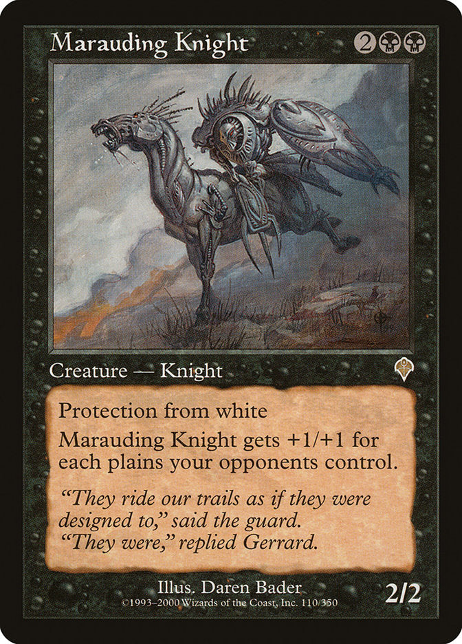 Marauding Knight [Invasion] | Deep Dive Games St. Marys