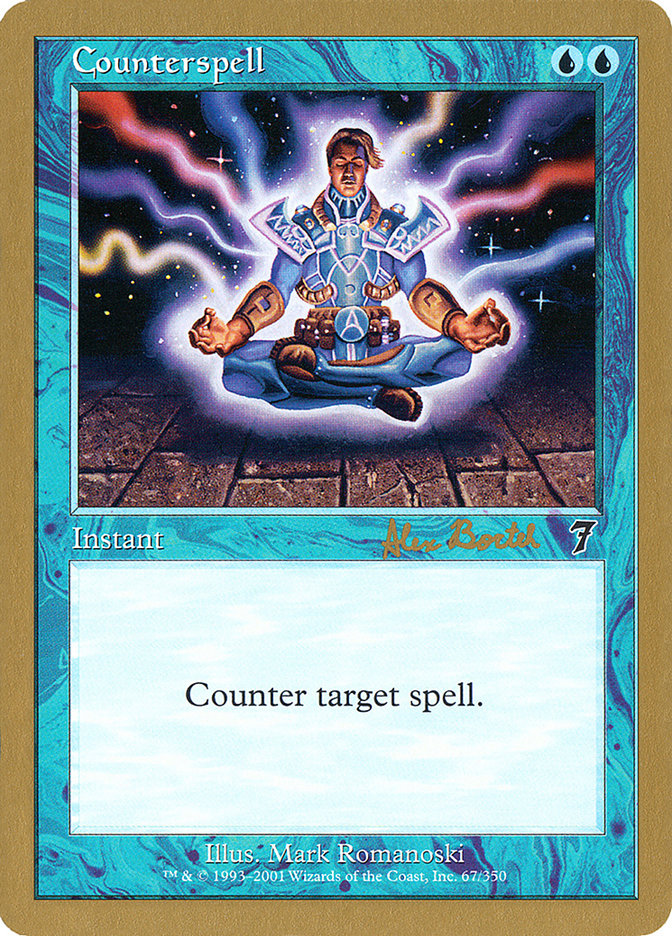 Counterspell (Alex Borteh) (7ED) [World Championship Decks 2001] | Deep Dive Games St. Marys