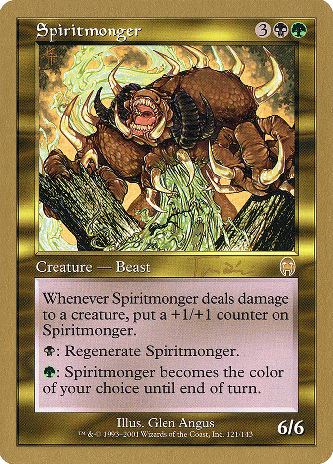 Spiritmonger (Jan Tomcani) [World Championship Decks 2001] | Deep Dive Games St. Marys