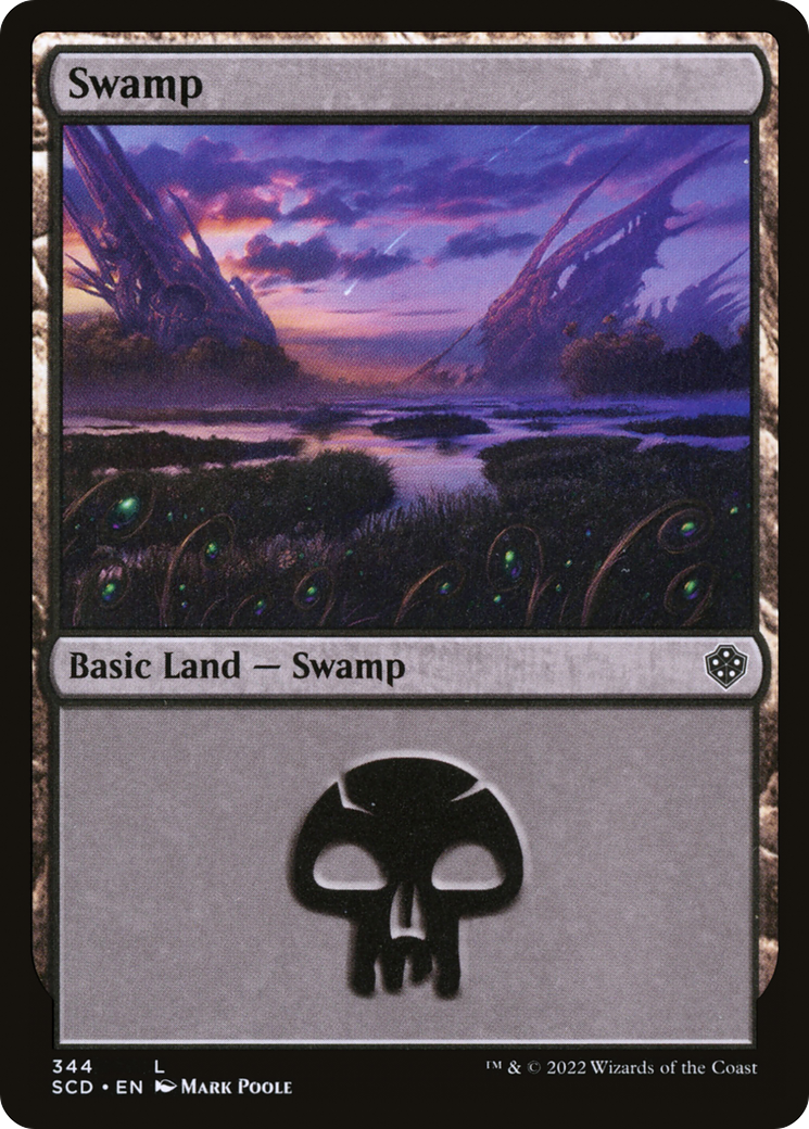 Swamp (344) [Starter Commander Decks] | Deep Dive Games St. Marys