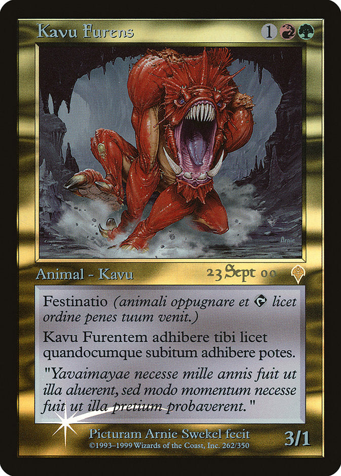 Raging Kavu [Invasion Promos] | Deep Dive Games St. Marys