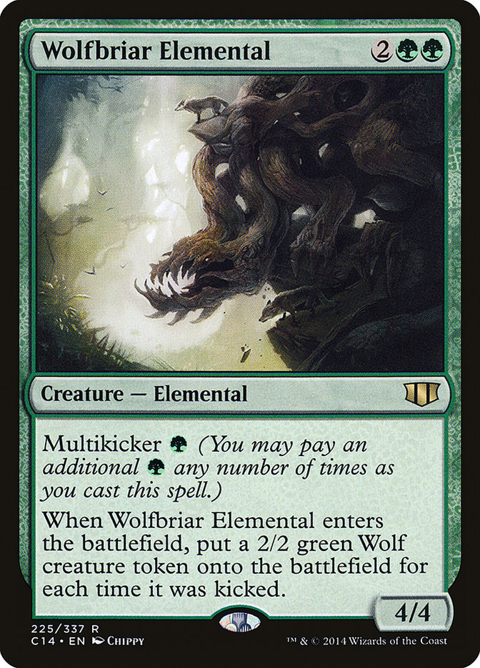 Wolfbriar Elemental [Commander 2014] | Deep Dive Games St. Marys