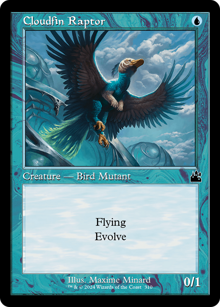 Cloudfin Raptor (Retro Frame) [Ravnica Remastered] | Deep Dive Games St. Marys