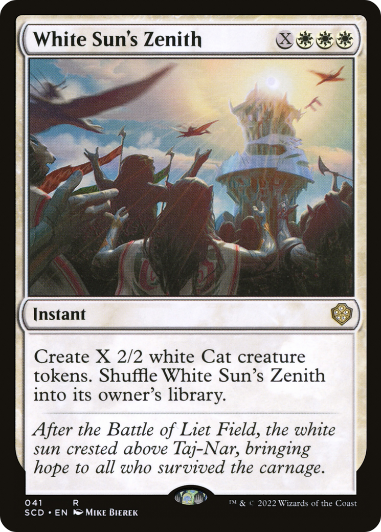 White Sun's Zenith [Starter Commander Decks] | Deep Dive Games St. Marys