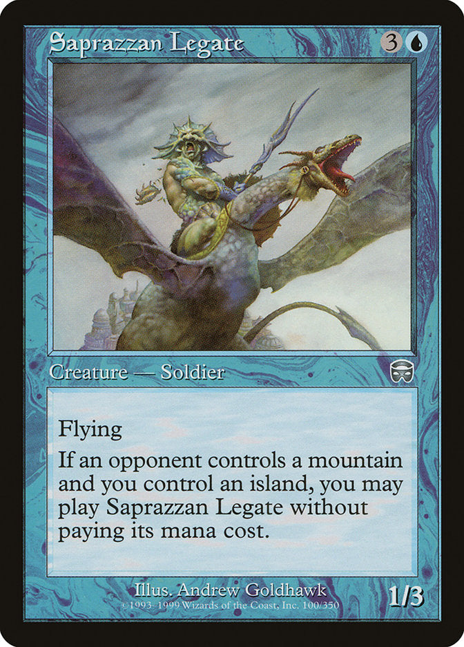 Saprazzan Legate [Mercadian Masques] | Deep Dive Games St. Marys