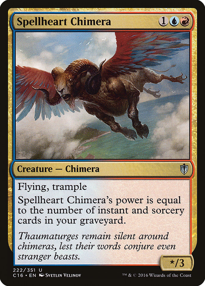 Spellheart Chimera [Commander 2016] | Deep Dive Games St. Marys