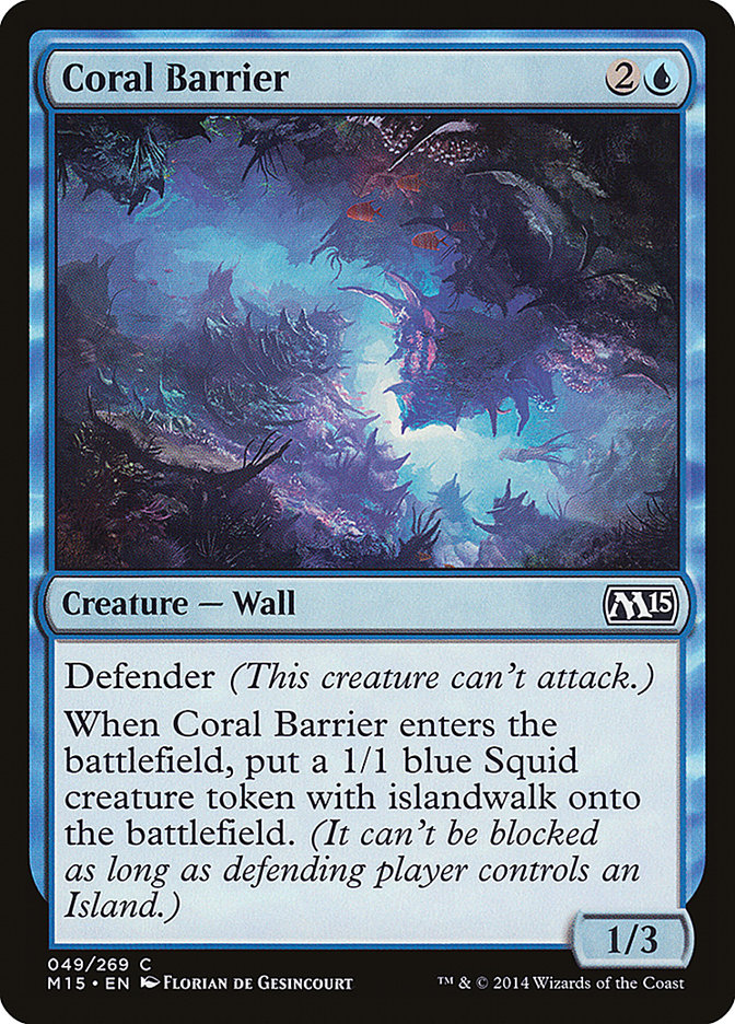 Coral Barrier [Magic 2015] | Deep Dive Games St. Marys
