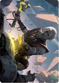 Expedition Healer Art Card [Zendikar Rising Art Series] | Deep Dive Games St. Marys