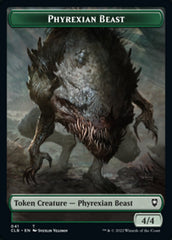 Phyrexian Beast // Wurm Double-Sided Token [Commander Legends: Battle for Baldur's Gate Tokens] | Deep Dive Games St. Marys