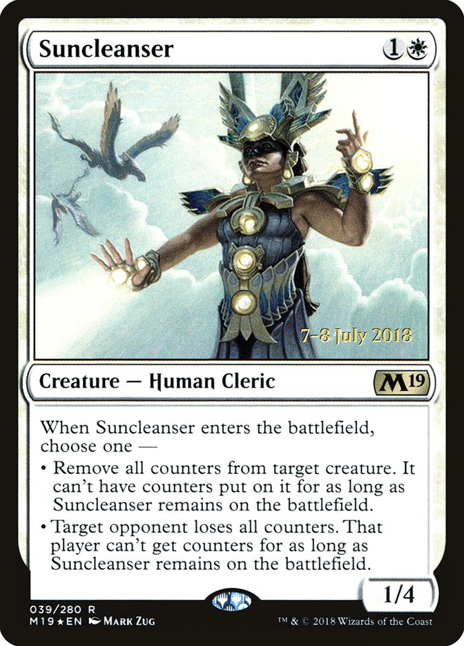 Suncleanser [Core Set 2019 Prerelease Promos] | Deep Dive Games St. Marys