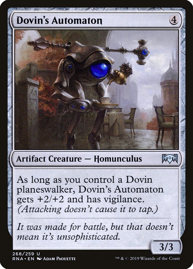 Dovin's Automaton [Ravnica Allegiance] | Deep Dive Games St. Marys