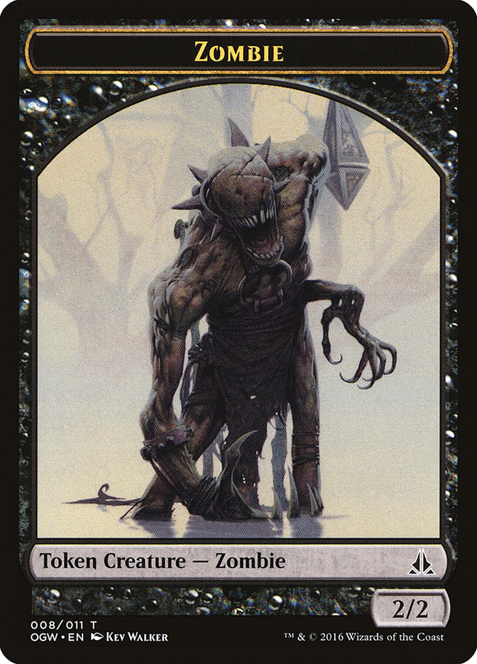 Zombie Token [Oath of the Gatewatch Tokens] | Deep Dive Games St. Marys