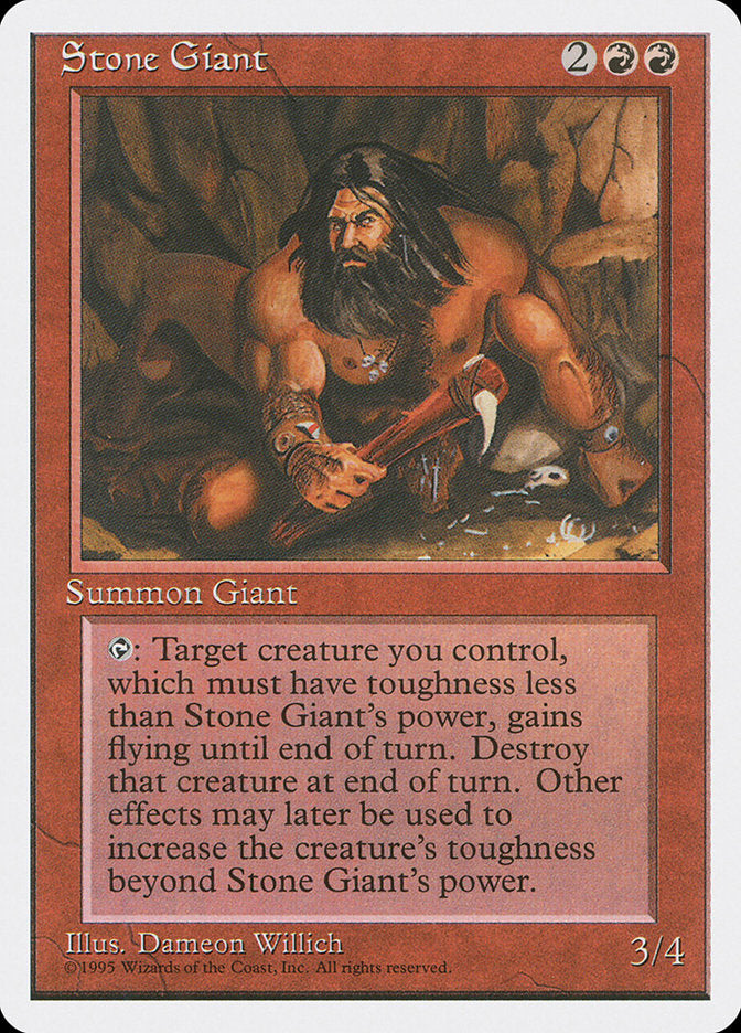 Stone Giant [Fourth Edition] | Deep Dive Games St. Marys