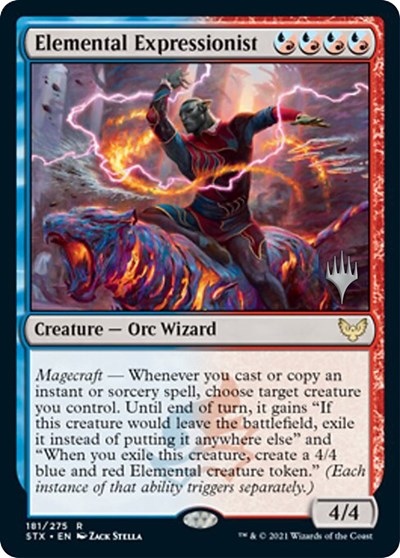 Elemental Expressionist (Promo Pack) [Strixhaven: School of Mages Promos] | Deep Dive Games St. Marys