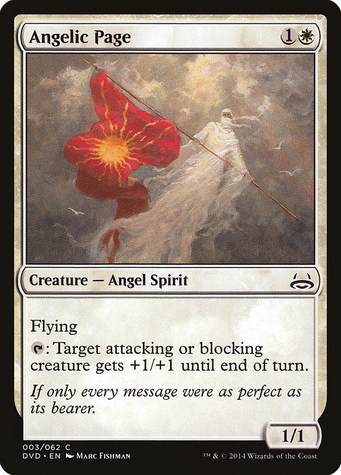 Angelic Page (Divine vs. Demonic) [Duel Decks Anthology] | Deep Dive Games St. Marys