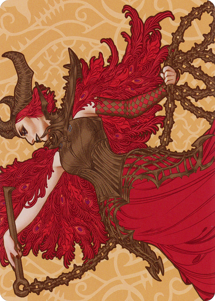 Judith, the Scourge Diva Art Card [March of the Machine Art Series] | Deep Dive Games St. Marys