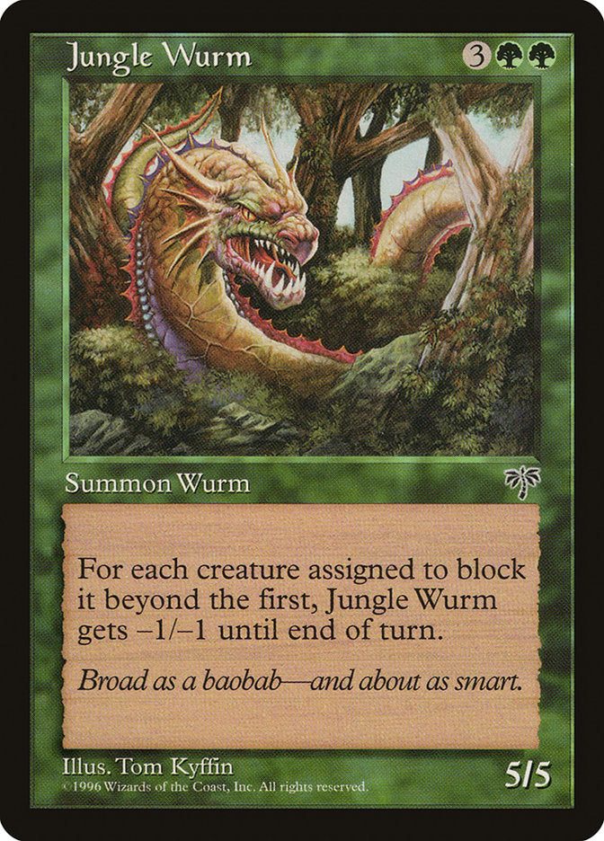 Jungle Wurm [Mirage] | Deep Dive Games St. Marys