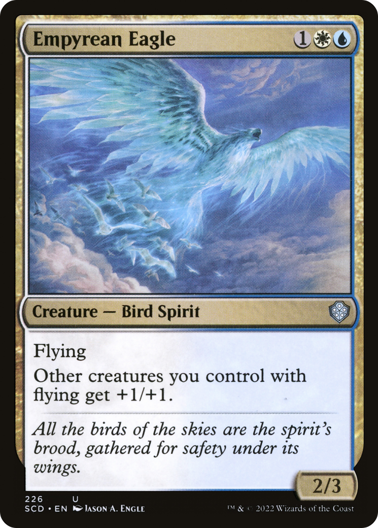 Empyrean Eagle [Starter Commander Decks] | Deep Dive Games St. Marys