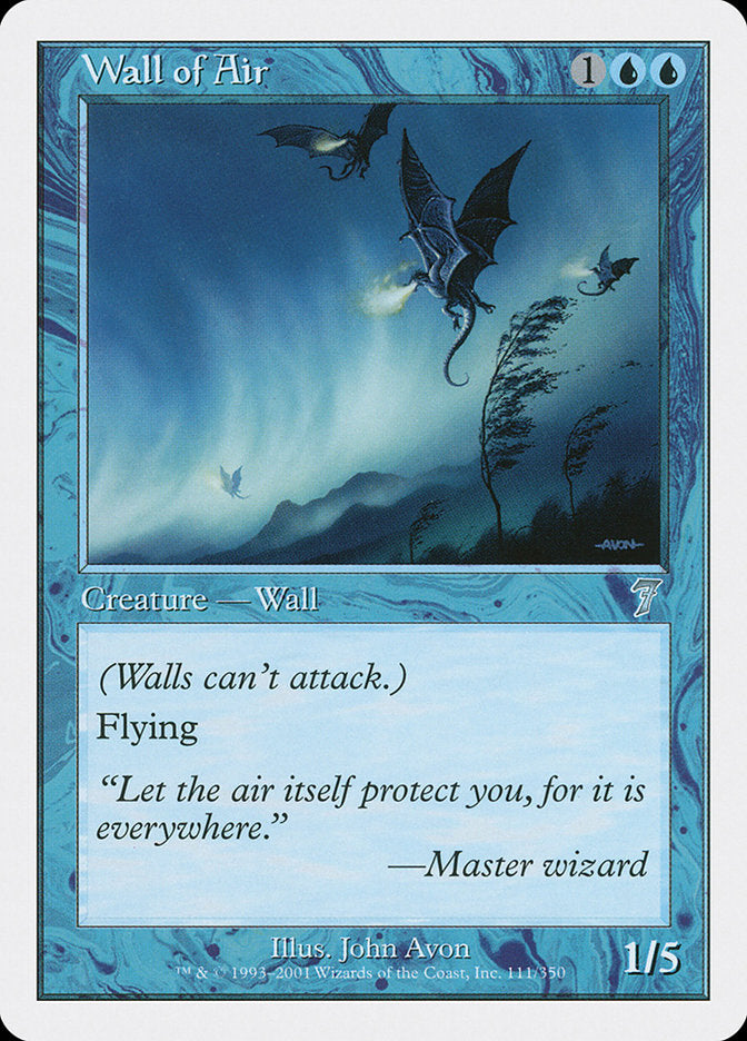Wall of Air [Seventh Edition] | Deep Dive Games St. Marys