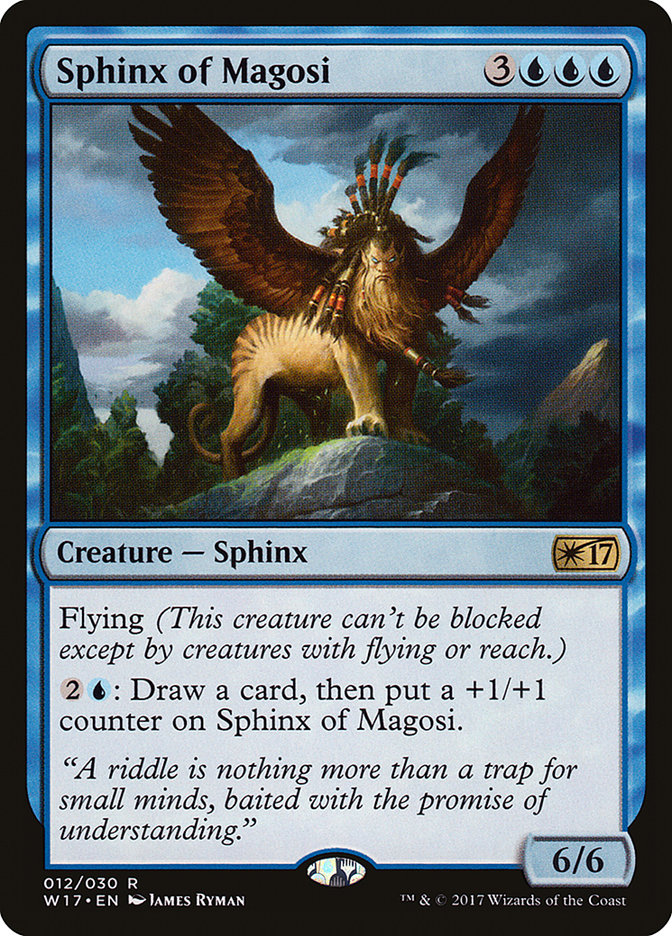 Sphinx of Magosi [Welcome Deck 2017] | Deep Dive Games St. Marys