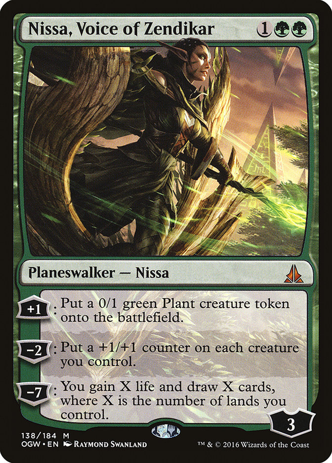 Nissa, Voice of Zendikar [Oath of the Gatewatch] | Deep Dive Games St. Marys