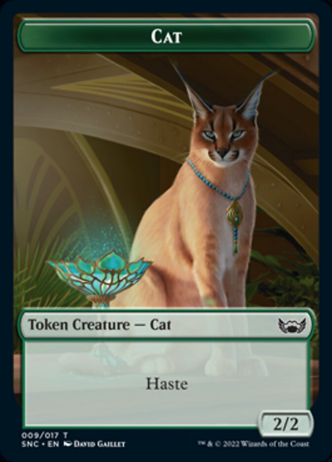 Cat Token [Streets of New Capenna Tokens] | Deep Dive Games St. Marys