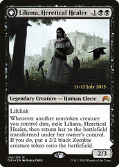 Liliana, Heretical Healer // Liliana, Defiant Necromancer [Magic Origins Prerelease Promos] | Deep Dive Games St. Marys